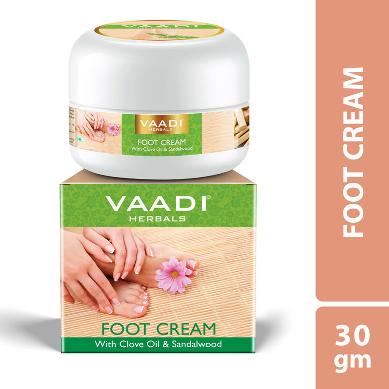 Vaadi Herbals Foot Cream With Clove Oil & Sandalwood