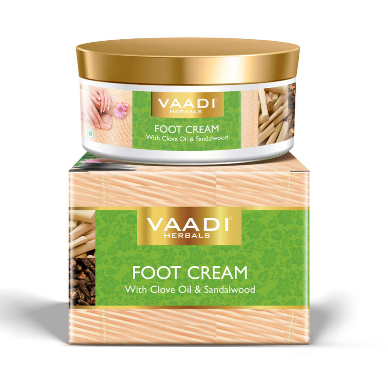 Vaadi Herbals Foot Cream With Clove Oil & Sandalwood