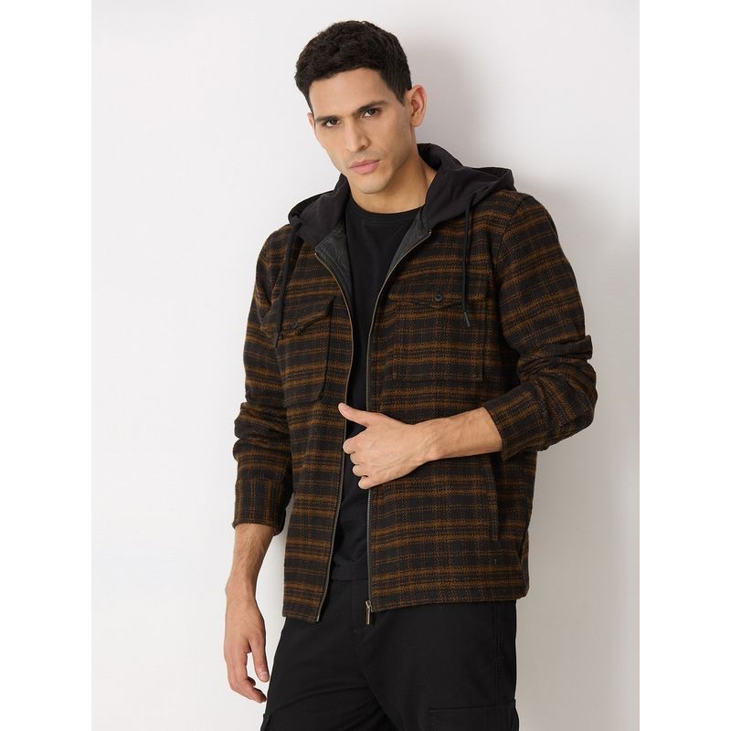 Pepe Jeans Grey Checked Men Shirt (S)