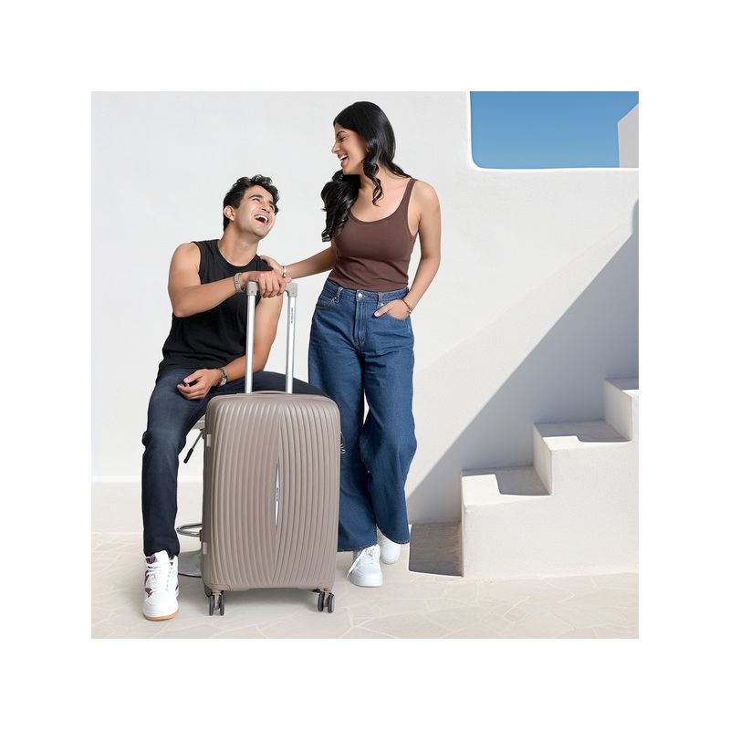 Red Tape 40L Polypropylene Hard Luggage Trolley Bag (S)