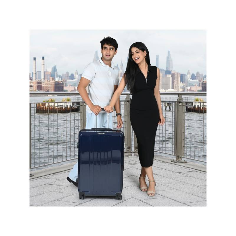 Red Tape 60L Hard Luggage Trolley Bag (M)