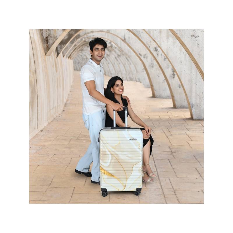 Red Tape 40L Hard Luggage Trolley Bag (S)