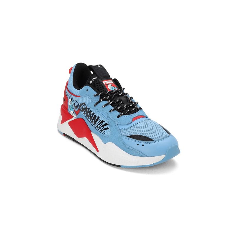 Puma Rs-X The Smurfs Unisex Blue Sneakers (UK 9)