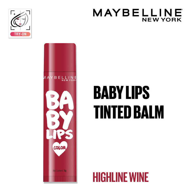 Maybelline New York Baby Lips Loves NYC Lip Balm with SPF 11 Up to 24H Moisture - Highline Wine