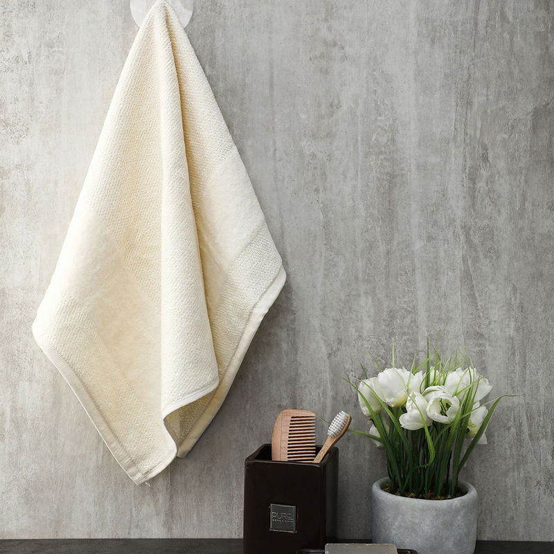 Pure Home + Living Set Of 4 Ivory Hand Towels Buy Pure Home + Living