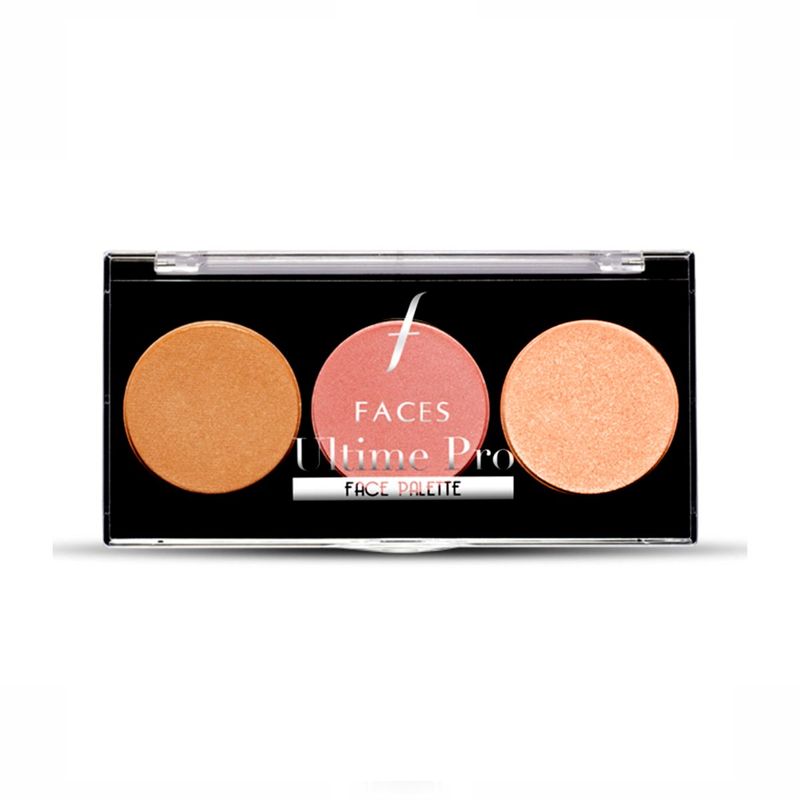 Faces Canada Ultime Pro Face Palette 3 In 1 - Glow