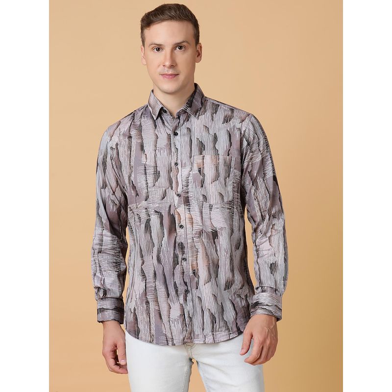 TABARD Pure Cotton Full Sleeve Collared Shirt for Men Multi-Color (38)