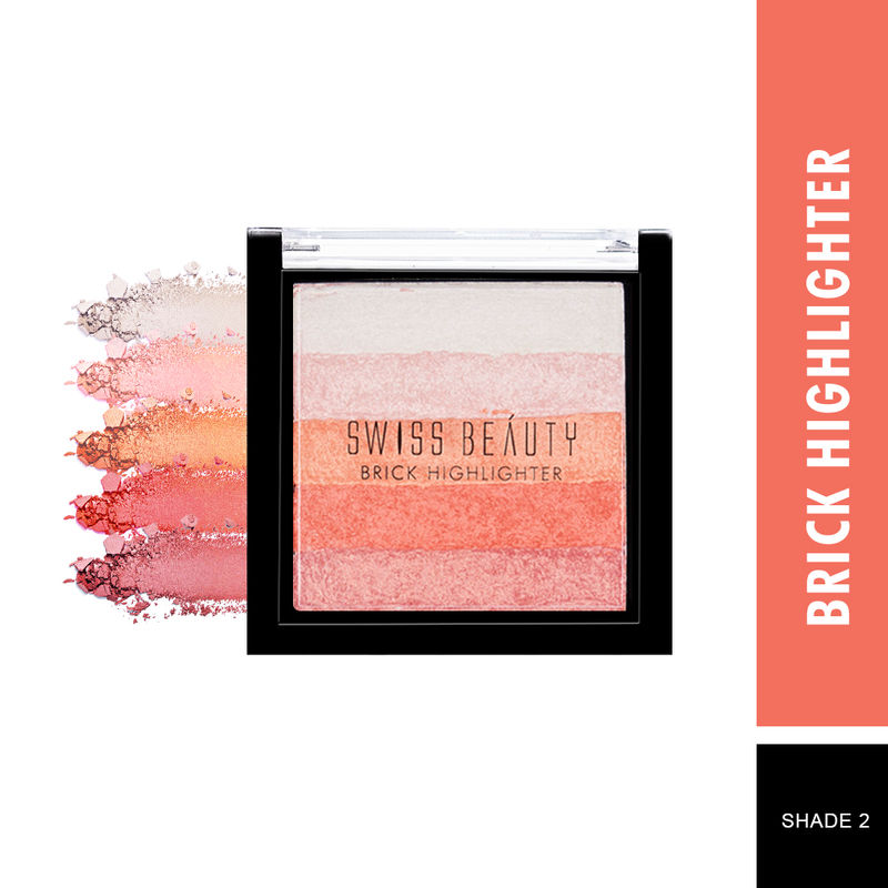 Swiss Beauty Brick Highlighter - 02