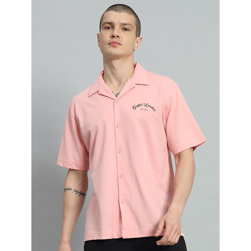 HUF Pink Panther Bowling Shirt HUF Short Sleeve Regular Size