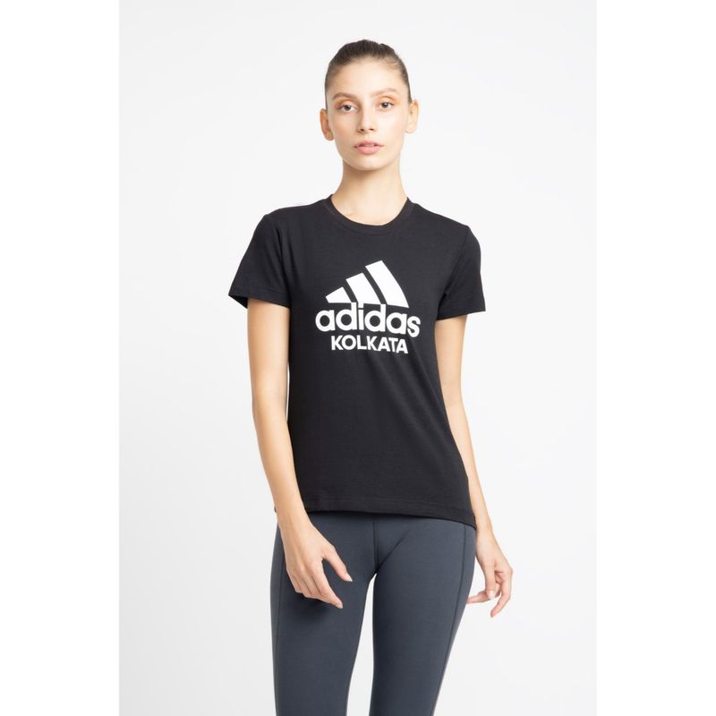 Tee shirt adidas noir femme deals
