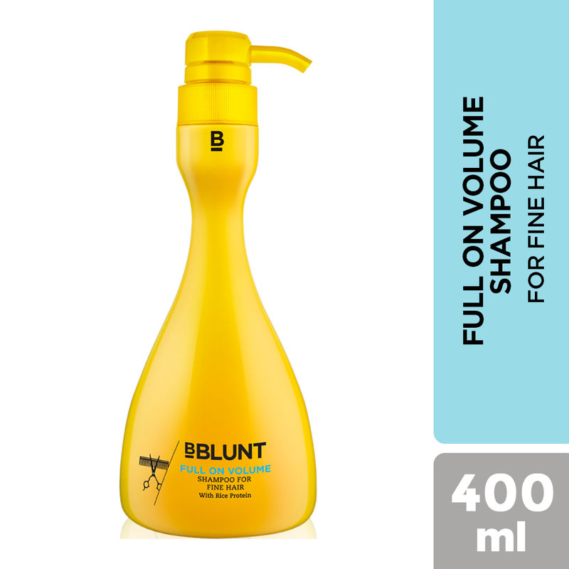 Bblunt Full On Volume Shampoo For Fine Hair Buy Bblunt Full On Volume Shampoo For Fine Hair Online At Best Price In India Nykaa I crossed my fingers and bought the shampoo hoping for a miracle.