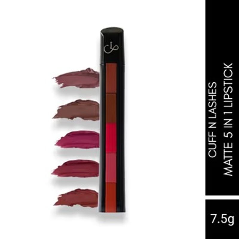 CUFFS N LASHES Penta 5 In 1 Matte Lipstick - 01 Nude