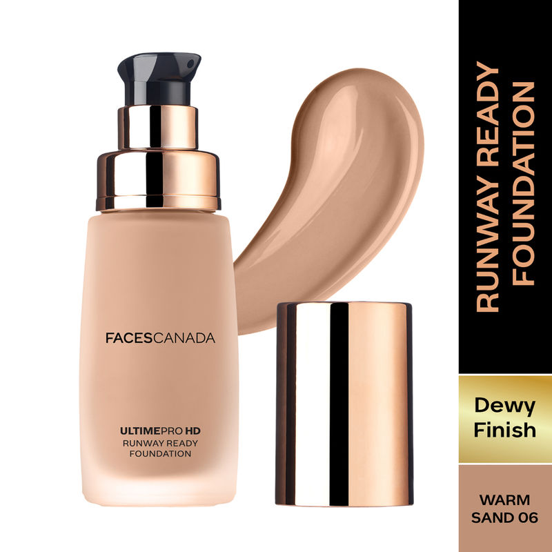 Faces Canada Ultime Pro HD Runway Ready Foundation - Warm Sand 06