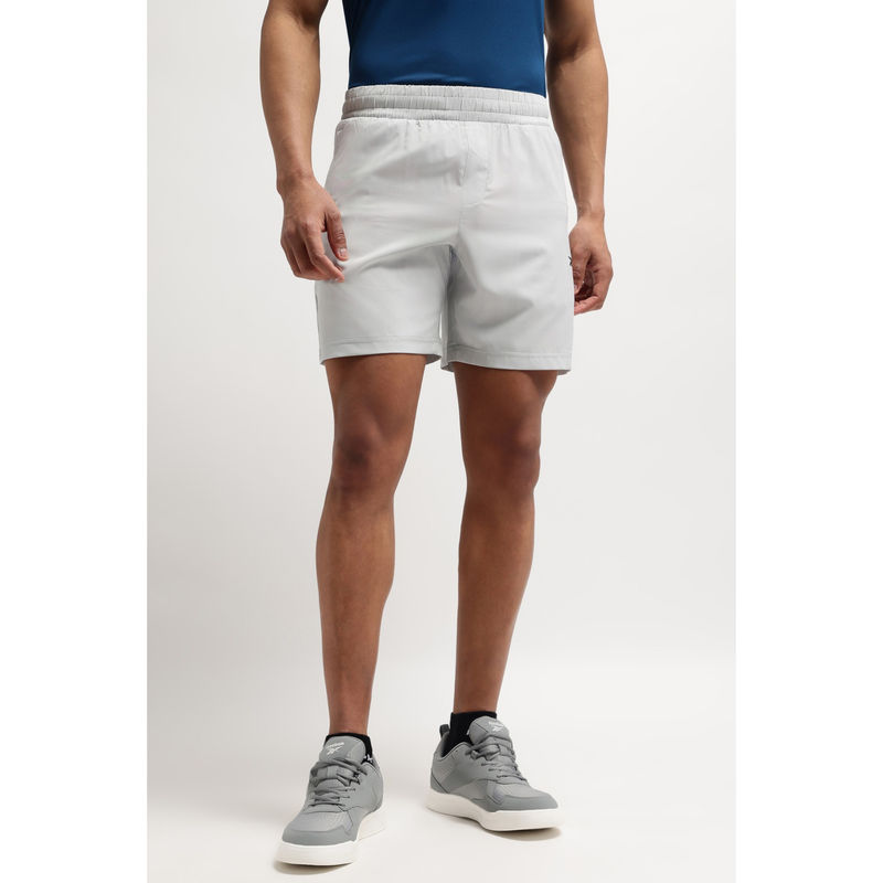 Reebok Men White Shorts (S)