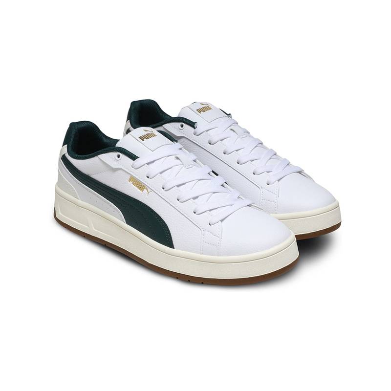 Puma Men Court Classico Res Green Sneakers (UK 7) - Image 1
