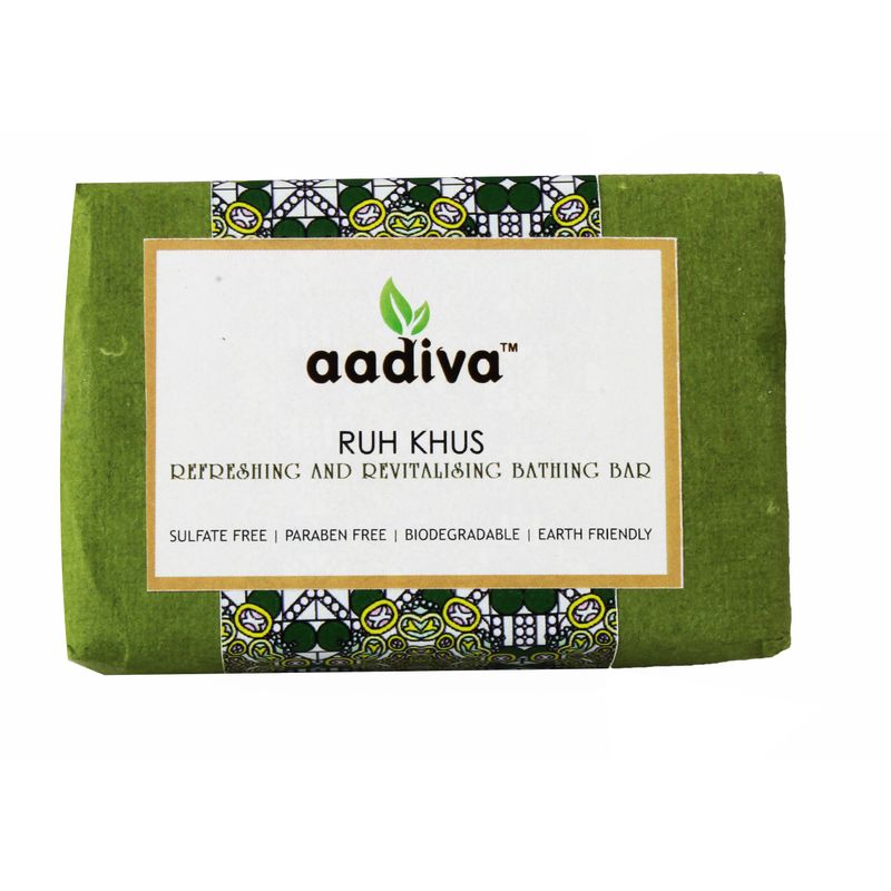 Aadiva Ruh Khus Sulfate Free Soap