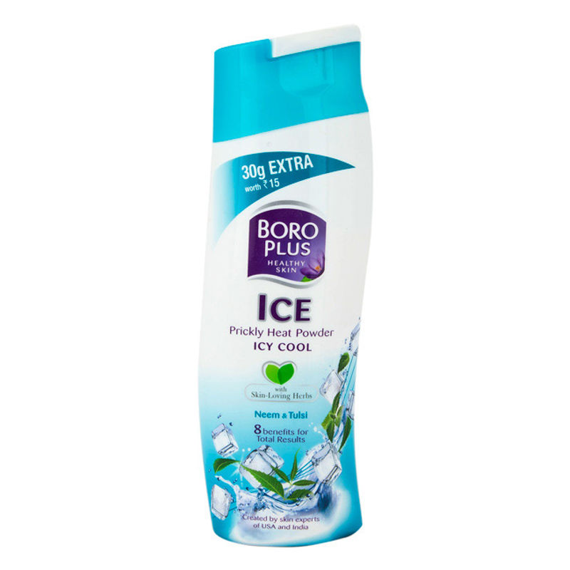Boroplus Prickly Heat Ice Cool Powder(150gm) + Free 6 Kesh King Anti Hairfall Shampoo Worth Rs.18