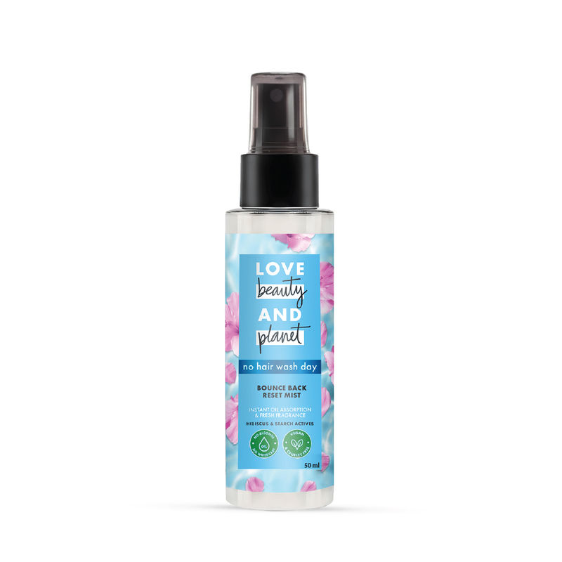 Love Beauty and Planet Bounce Back Reset Mist - No Alcohol Dry Shampoo