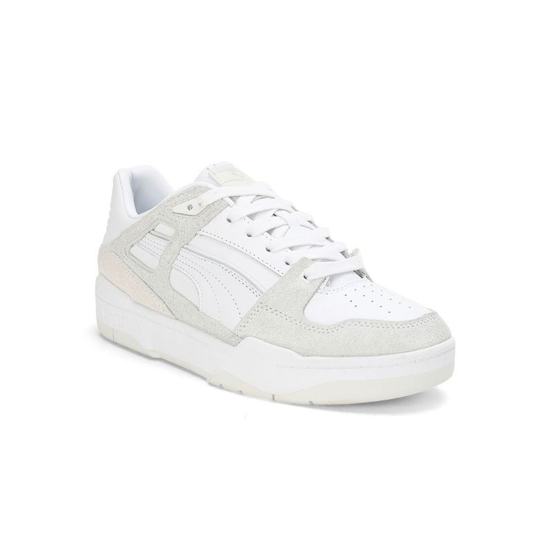 Puma Slipstream Premium Unisex White Sneakers (UK 8)