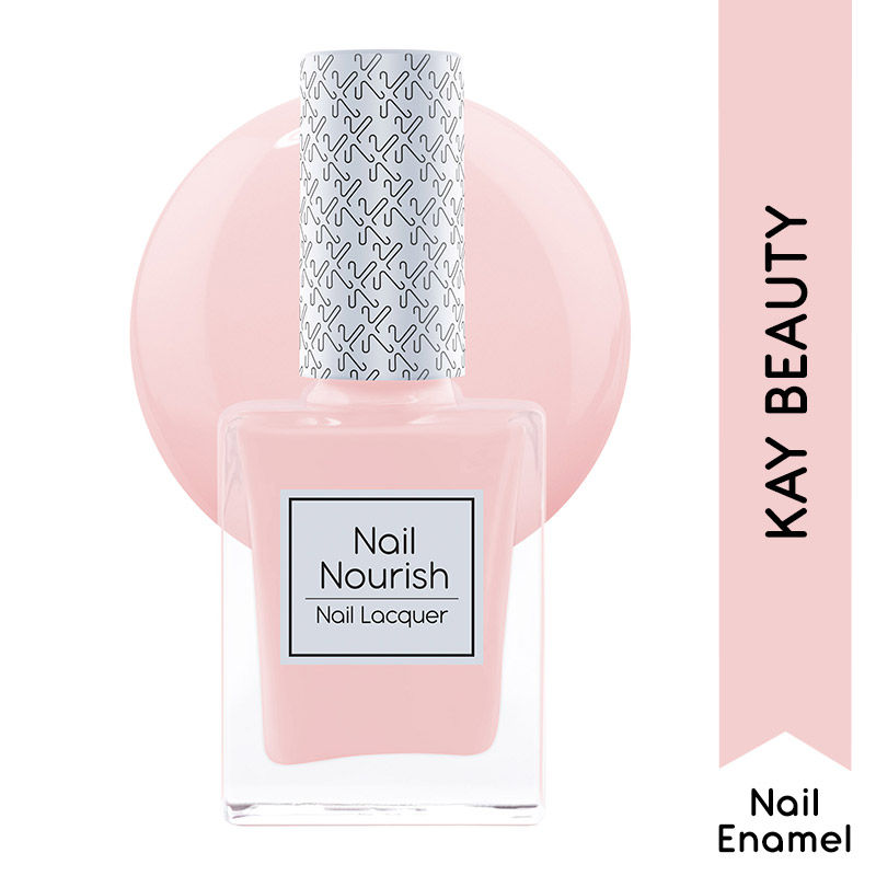 Kay Beauty Nail Nourish Nail Enamel Polish - Pink Gem 10