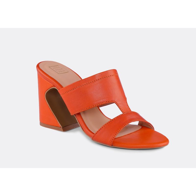 Heel Your Sole Ninna Orange Heels (EURO 36)