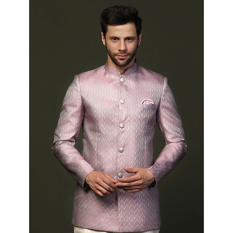 KISAH Men Lilac Bandhgala (S)