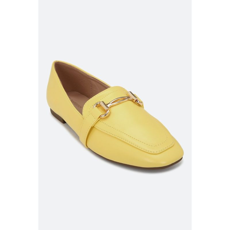 Van Heusen Women Yellow Loafers (UK 3)