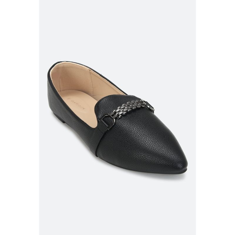 Van Heusen Women Black Loafers Buy Van Heusen Women Black Loafers