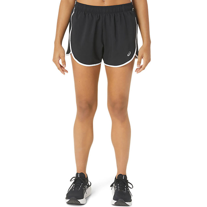 ASICS Icon 4In Women Black Shorts (L)