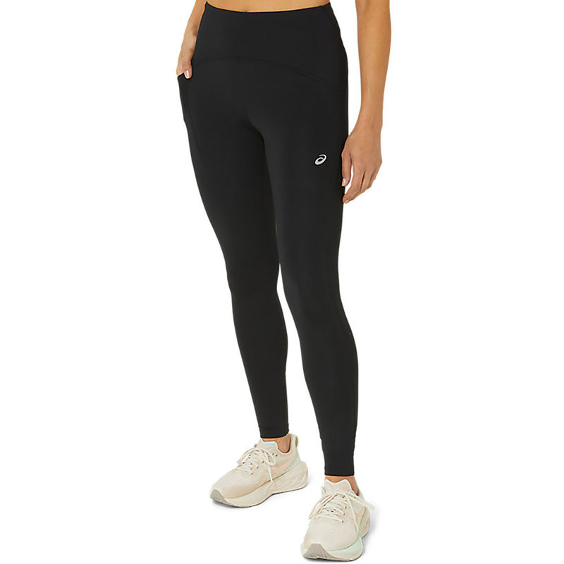 ASICS Road High Waist Women Black Tights (XS)