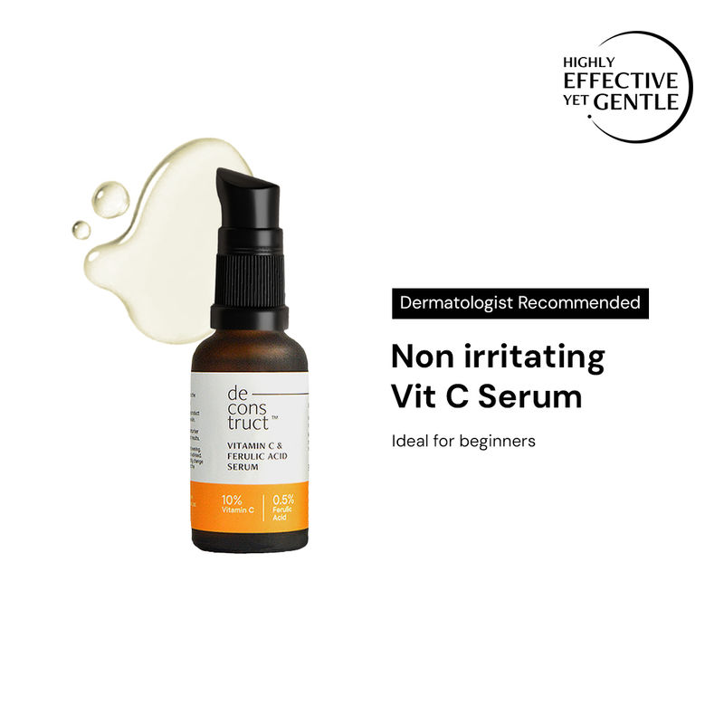 Deconstruct 10% Vitamin C Serum, Brightens, Evens Tone, Non-Irritating