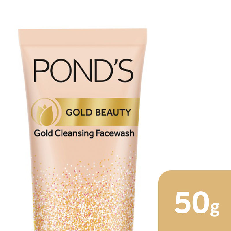 Ponds Gold Beauty Gold Cleansing Face Wash - 50