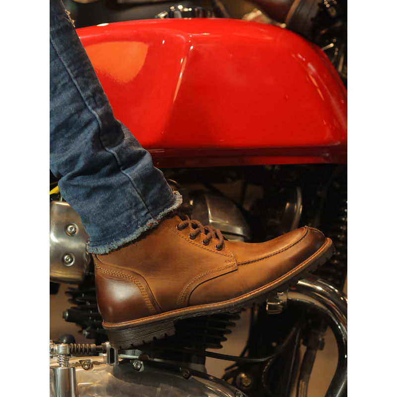 HARRYKSON LONDON Mens Brown Hiking Casual Boots (UK 9)