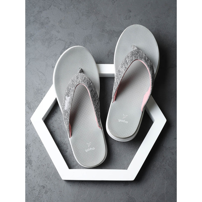 Yoho Grey Fauna 002 Flipflops (Uk 7)