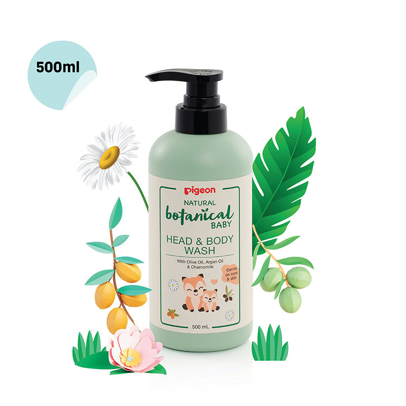 Pigeon Natural Botanical Baby Head And Body Wash