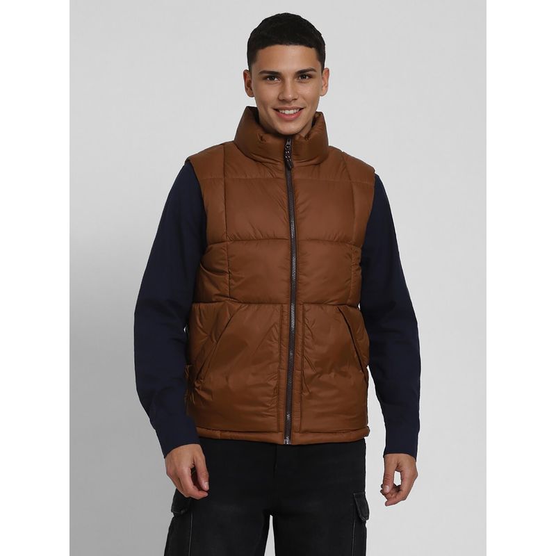 American Eagle Ae Hooded Puffer Vest Jacket (XS)