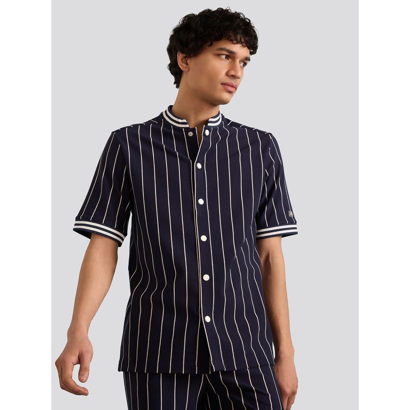 Muvazo Yacht Club Stripe Shirt (XS)