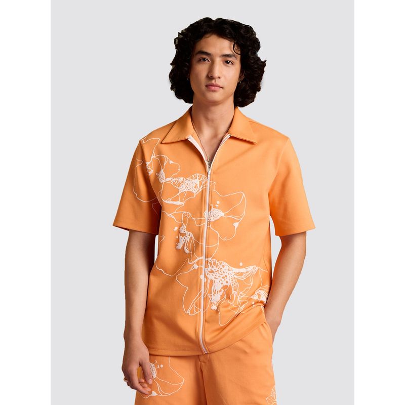 Muvazo Sunbeam Spectrum Shirt Tang Orange (M)