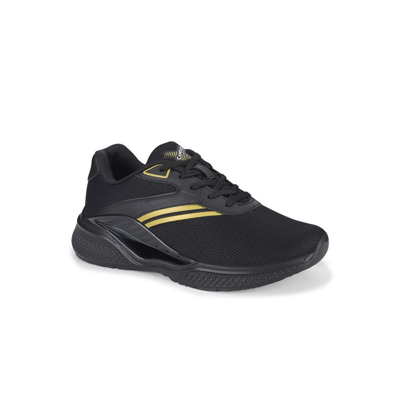 Campus WONG Black Men Running Shoes (UK 10)