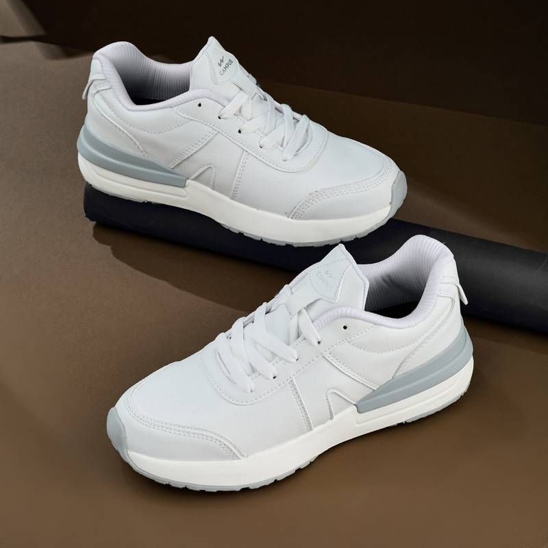 Campus GLAMS White Women Sneakers (UK 7)