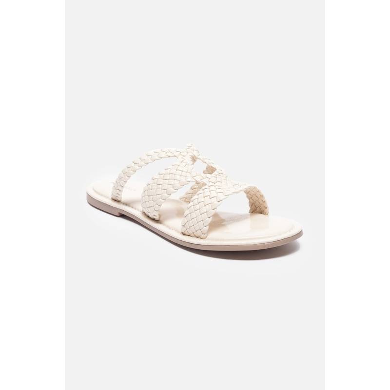 Allen Solly Women Cream Casual Flats (UK 3)
