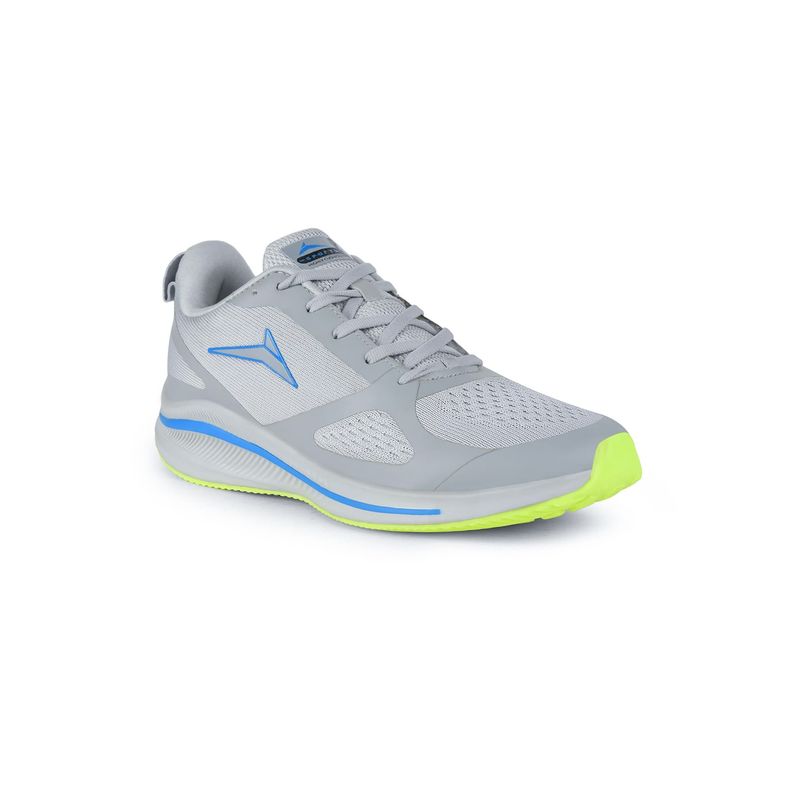JQR GLOBAL PLUS Grey Men Running Shoes (UK 10)