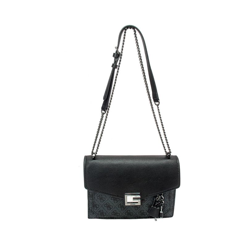 Buy Guess VALY Charcoal Printed Sling and Cross Bags Online