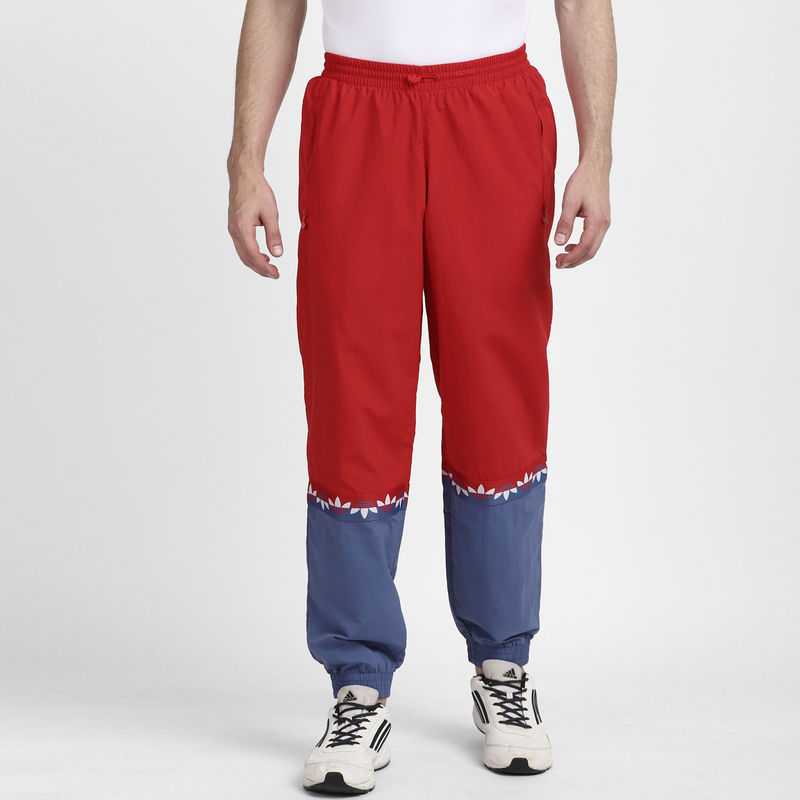 Adidas Originals Firebird Track Pants (bottoms) Red/white | Red adidas pants,  Red adidas pants outfit, Pants for women