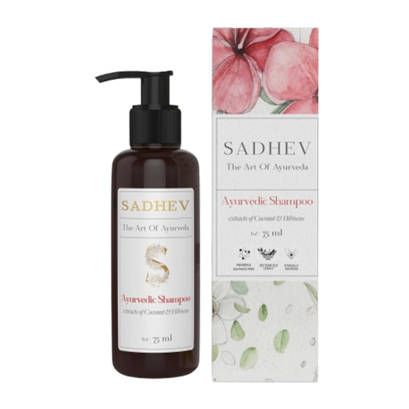 Sadhev Mini Ayurvedic Shampoo - Coconut & Hibiscus
