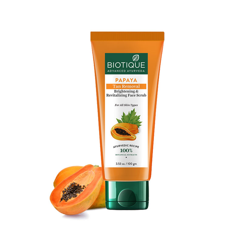 Biotique Bio Papaya Brightening & Revitalizing Tan Removal Scrub