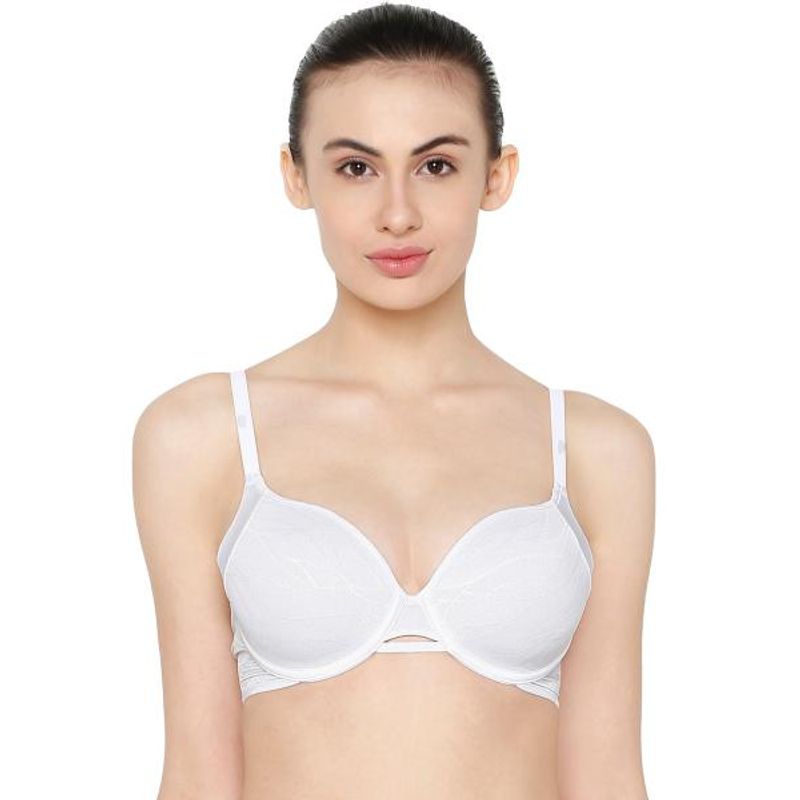 Triumph Airy Sensation Invisible wired Padded Sapacer Cup High Support Bra - White (36E)