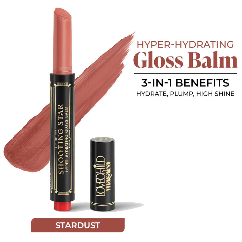 LoveChild Masaba Shooting Star Hyper Hydrating Gloss Balm - Stardust