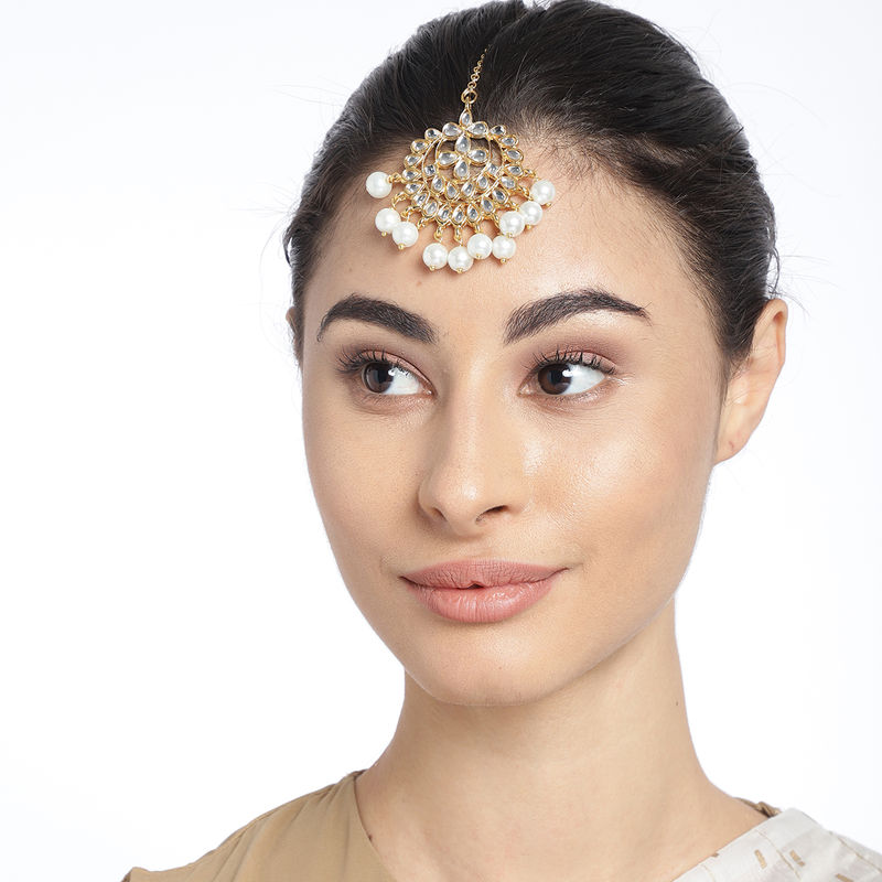 Round face discount maang tikka