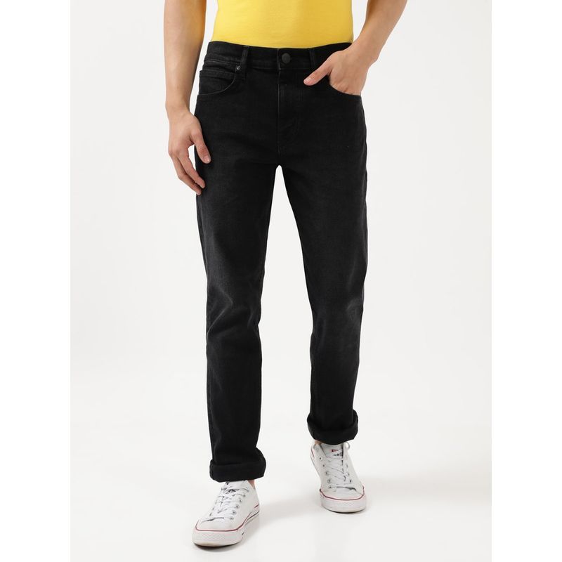 Lee Men Travis Black Jeans (Slim) (36)